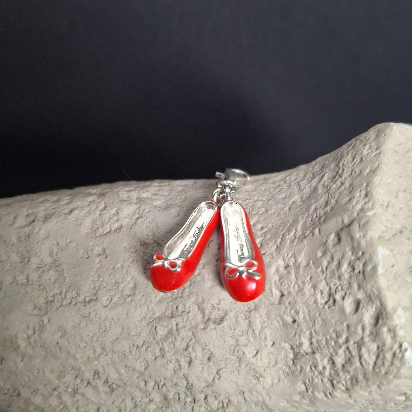 Thomas Sabo Red Ballet Shoes Slipper Charm