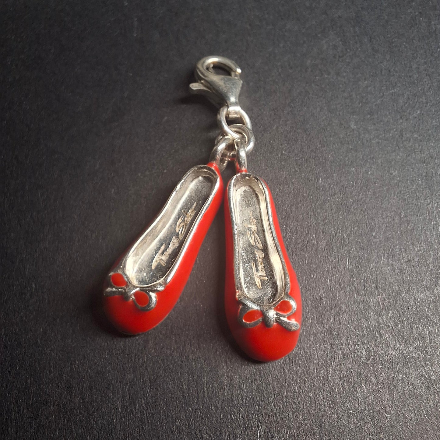 Thomas Sabo Red Ballet Shoes Slipper Charm